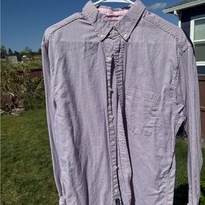 Men's Purple Checkered Shirt